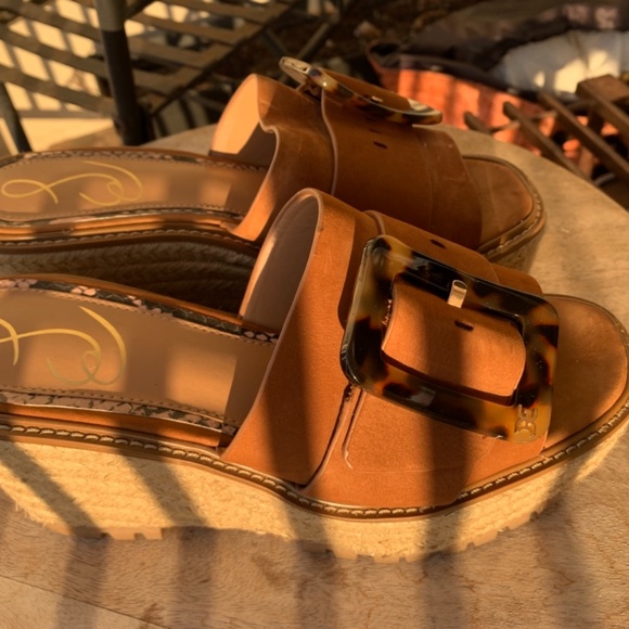 Comfortable wedge high heels - Picture 3 of 5